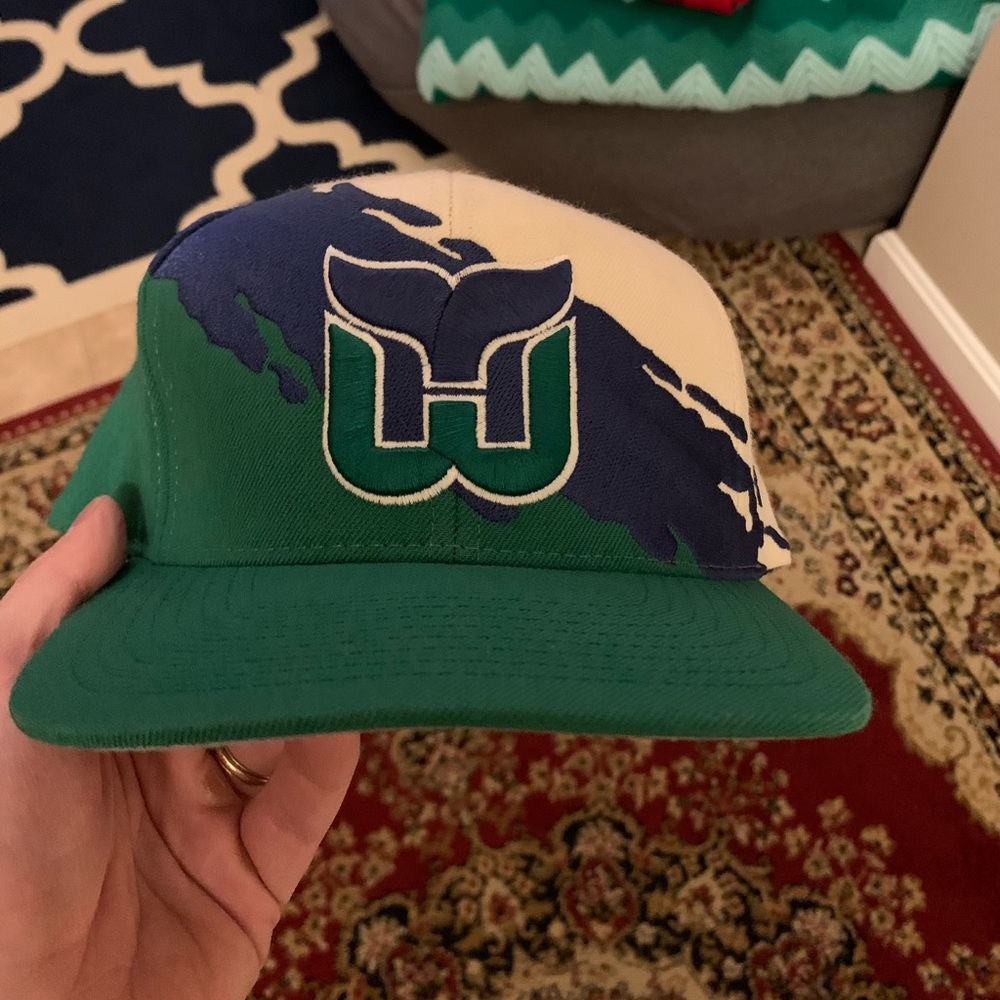 Vintage Snap Back Whalers Hat